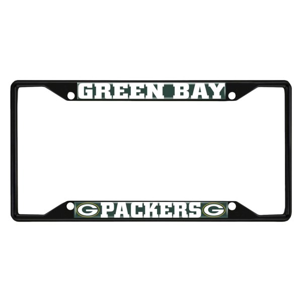 FanMats® - Sport NFL License Plate Frame with Green Bay Packers Logo
