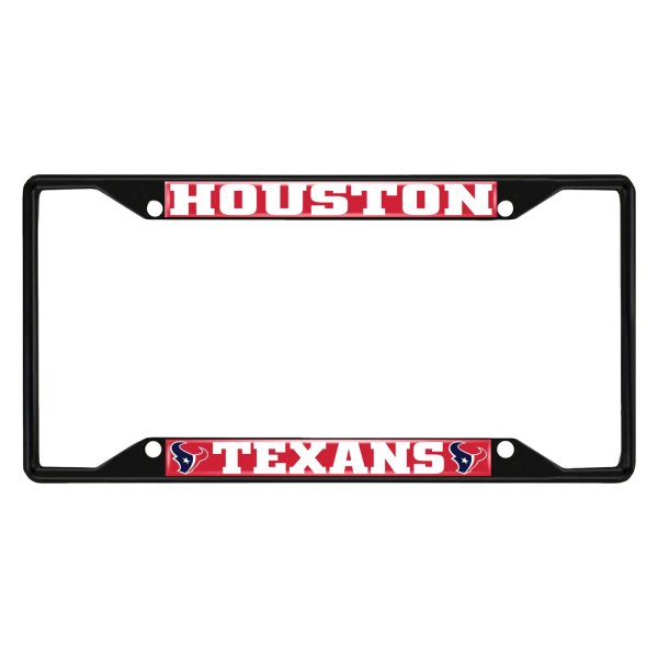 FanMats® - Sport NFL License Plate Frame with Houston Texans Logo