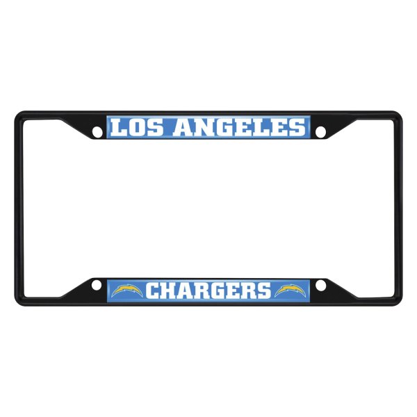 FanMats® - Sport NFL License Plate Frame with Los Angeles Chargers Logo