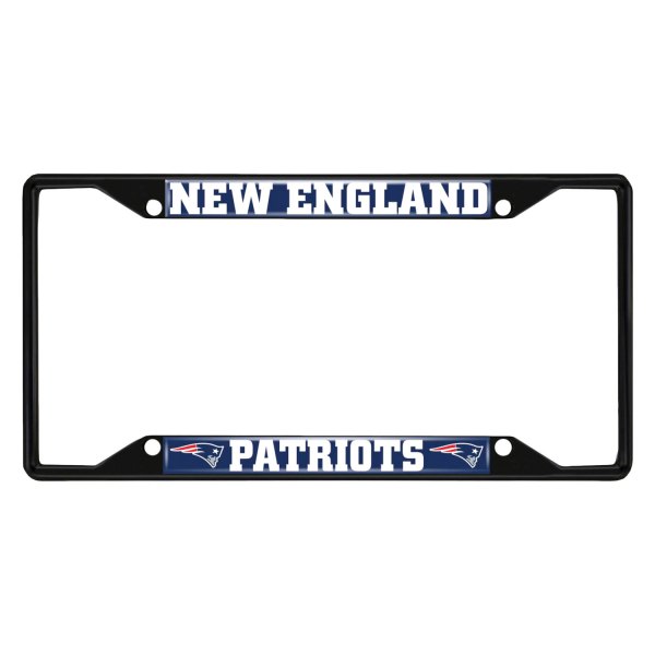 FanMats® - Sport NFL License Plate Frame with New England Patriots Logo