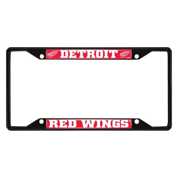FanMats® - Sport NHL License Plate Frame with Detroit Red Wings Logo