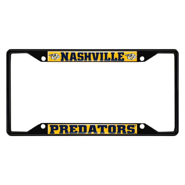 FanMats® - Sport NHL License Plate Frame with Nashville Predators Logo