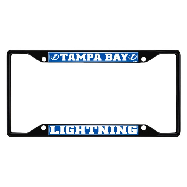 FanMats® - Sport NHL License Plate Frame with Tampa Bay Lightning Logo