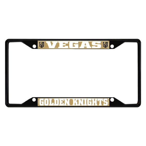 FanMats® - Sport NHL License Plate Frame with Vegas Golden Knights Logo