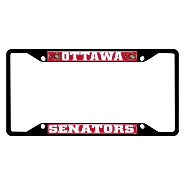 FanMats® - Sport NHL License Plate Frame with Ottawa Senators Logo