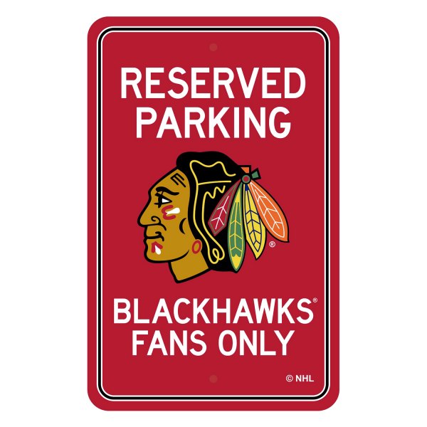 FanMats® - NHL Team Color Reserved Parking Sign Decor