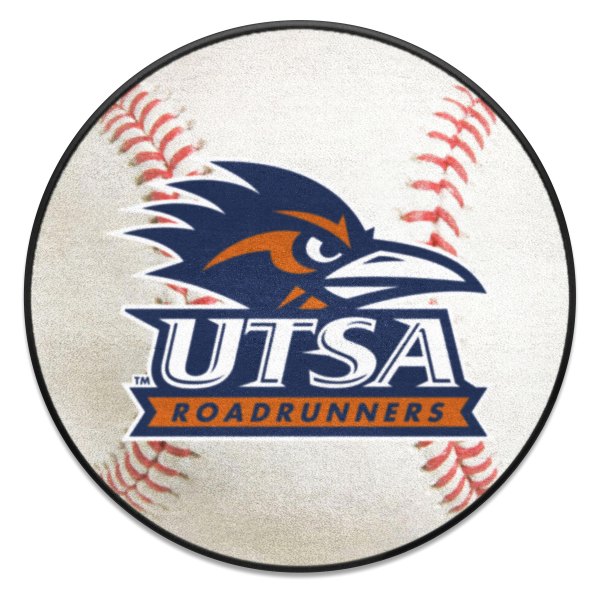 FanMats® - University of Texas (San Antonio) 27" Dia Nylon Face Baseball Ball Floor Mat