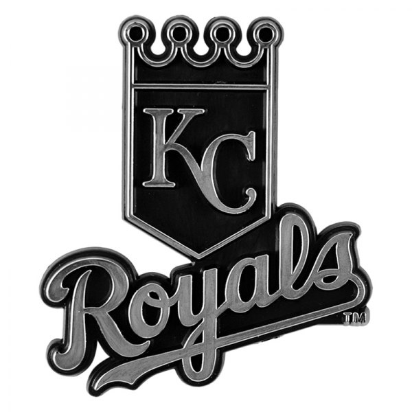 FanMats® - MLB "Kansas City Royals" Chrome Molded Emblem