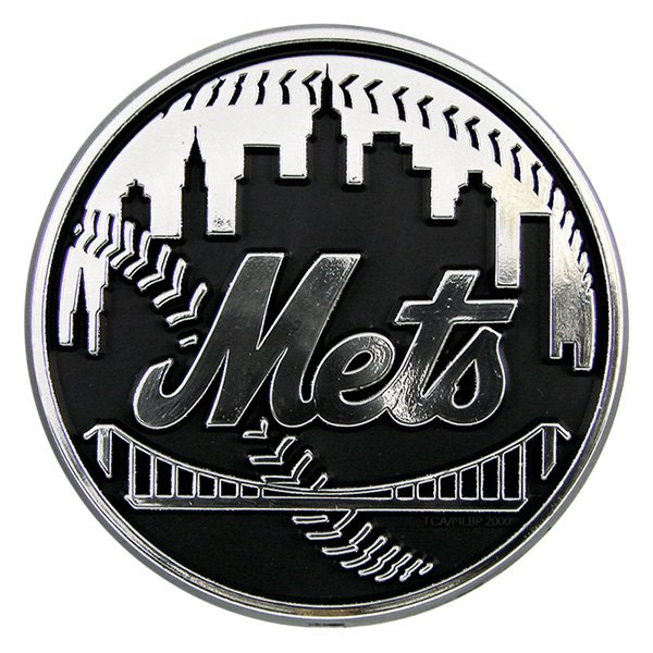 FanMats® - MLB "New York Mets" Chrome Molded Emblem