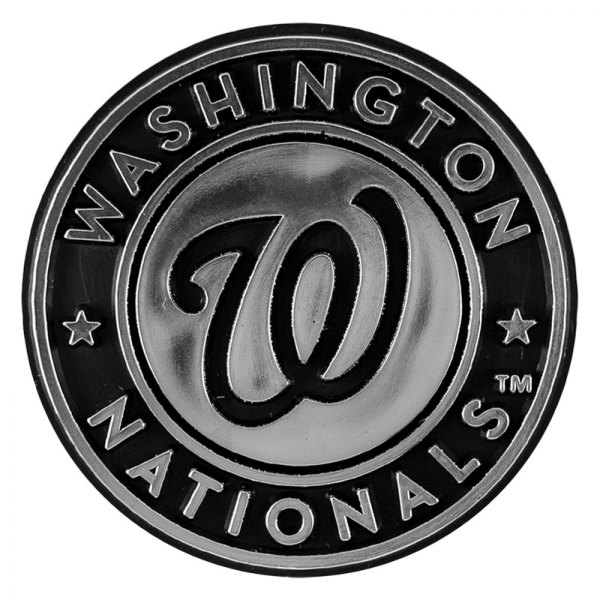 FanMats® - MLB "Washington Nationals" Chrome Molded Emblem