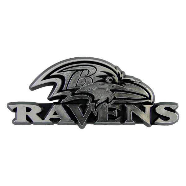 FanMats® - NFL "Baltimore Ravens" Chrome Molded Emblem