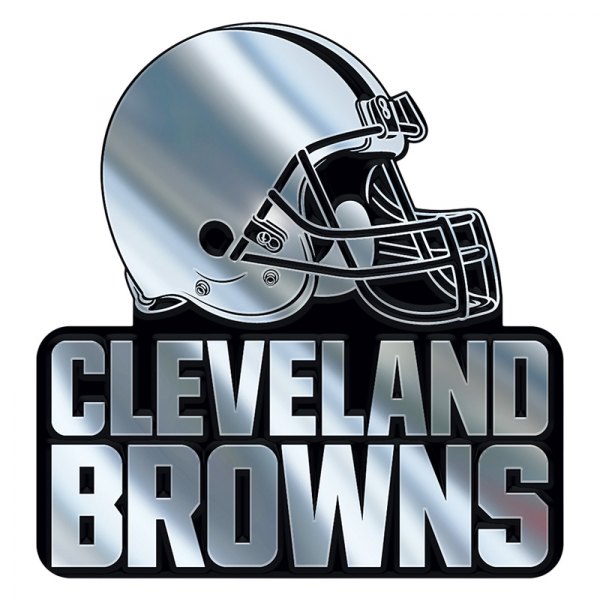 FanMats® - NFL "Cleveland Browns" Chrome Molded Emblem