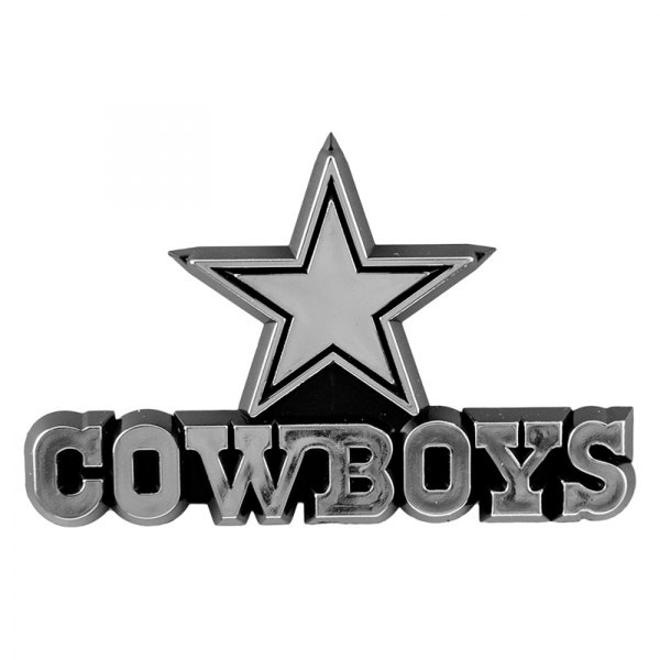 FanMats® - NFL "Dallas Cowboys" Chrome Molded Emblem