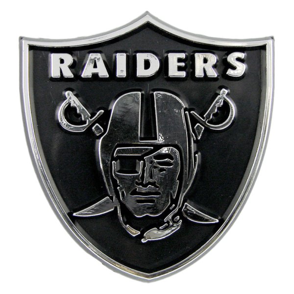 FanMats® - NFL "Oakland Raiders" Chrome Molded Emblem