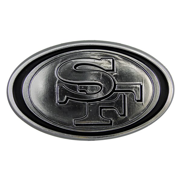 FanMats® - NFL "San Francisco 49ers" Chrome Molded Emblem