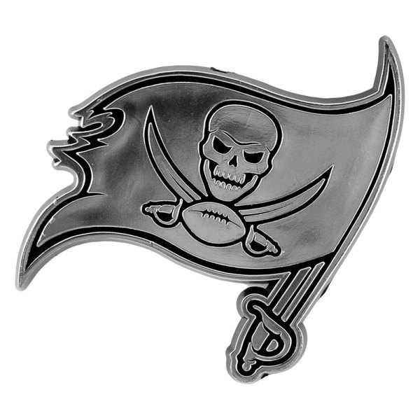 FanMats® - NFL "Tampa Bay Buccaneers" Chrome Molded Emblem