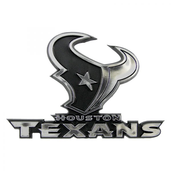 FanMats® - NFL "Houston Texans" Chrome Molded Emblem