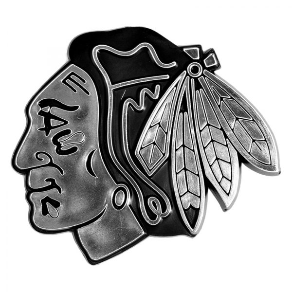 FanMats® - NHL "Chicago Blackhawks" Chrome Molded Emblem