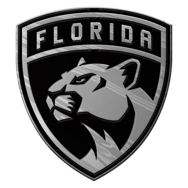 FanMats® - NHL "Florida Panthers" Chrome Molded Emblem