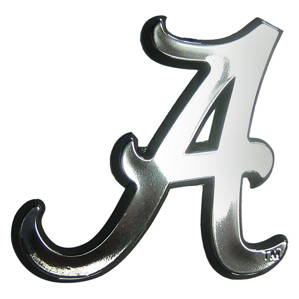 FanMats® - College "University of Alabama" Chrome Molded Emblem