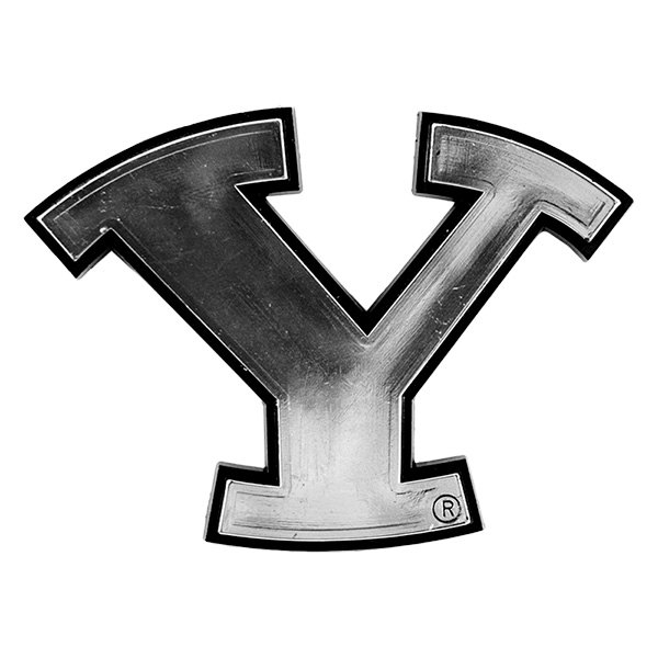 FanMats® - College "Brigham Young University" Chrome Molded Emblem