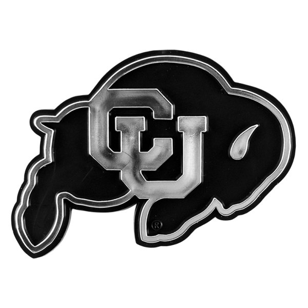 FanMats® - College "University of Colorado" Chrome Molded Emblem