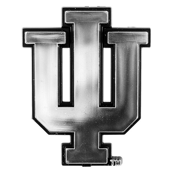 FanMats® - College "Indiana University" Chrome Molded Emblem