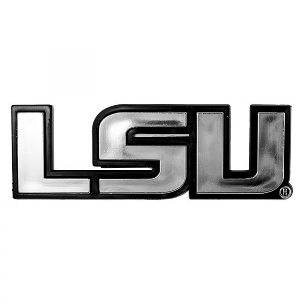 FanMats® - College "Louisiana State University" Chrome Molded Emblem