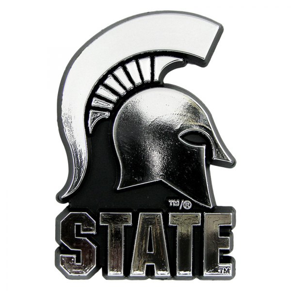 FanMats® - College "Michigan State University" Chrome Molded Emblem