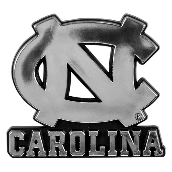FanMats® - College "University of North Carolina - Chapel Hill" Chrome Molded Emblem