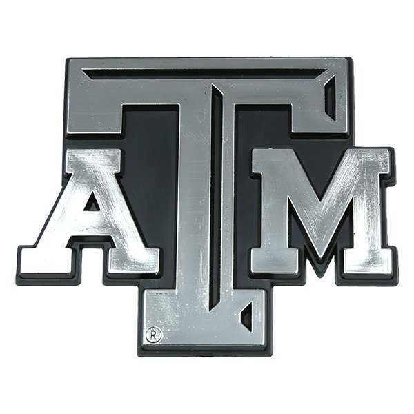 FanMats® - College "Texas A&M University" Chrome Molded Emblem