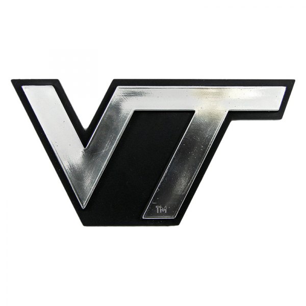 FanMats® - College "Virginia Tech" Chrome Molded Emblem