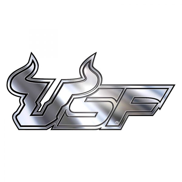 FanMats® - College "University of South Florida" Chrome Molded Emblem