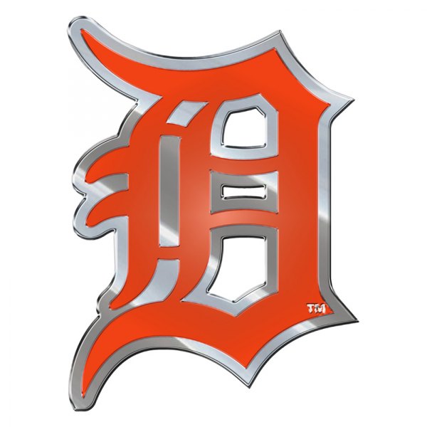 FanMats® - MLB "Detroit Tigers" Orange Embossed Emblem