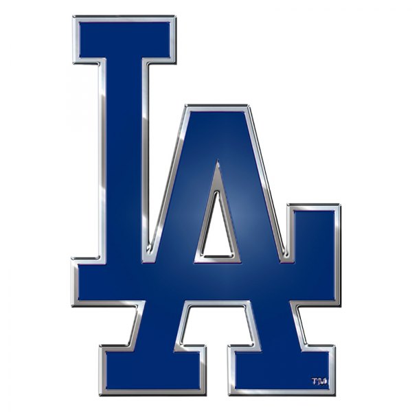 FanMats® - MLB "Los Angeles Dodgers" Blue Embossed Emblem