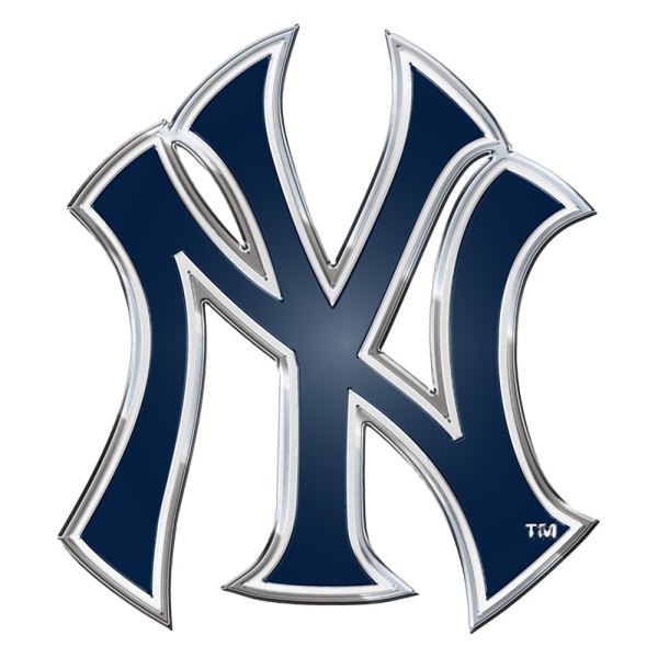 FanMats® - MLB "New York Yankees" Blue Embossed Emblem