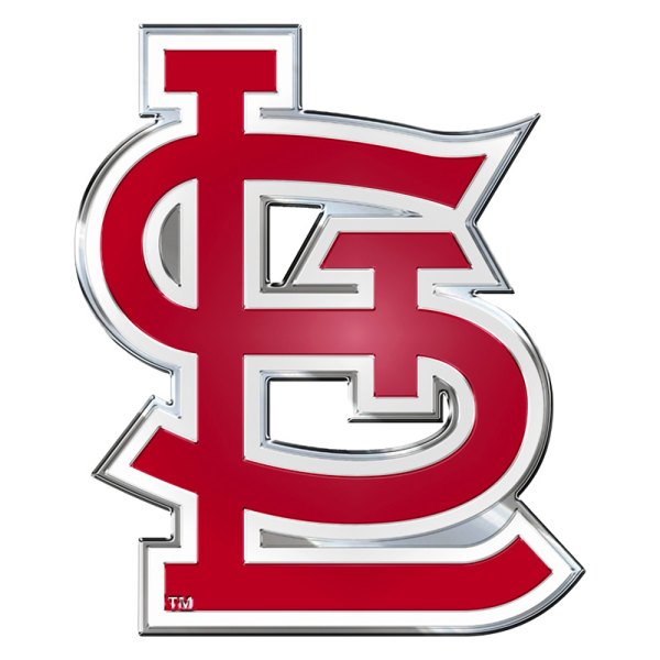 FanMats® - MLB "St. Louis Cardinals" Red Embossed Emblem