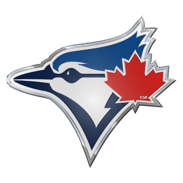 FanMats® - MLB "Toronto Blue Jays" White/Red/Blue Embossed Emblem