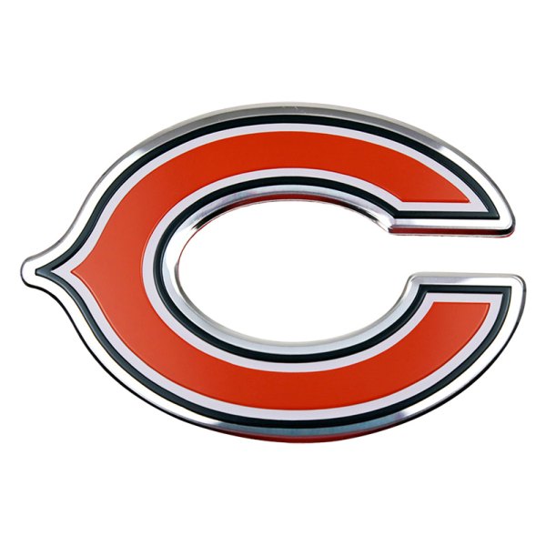 FanMats® - NFL "Chicago Bears" Orange Embossed Emblem