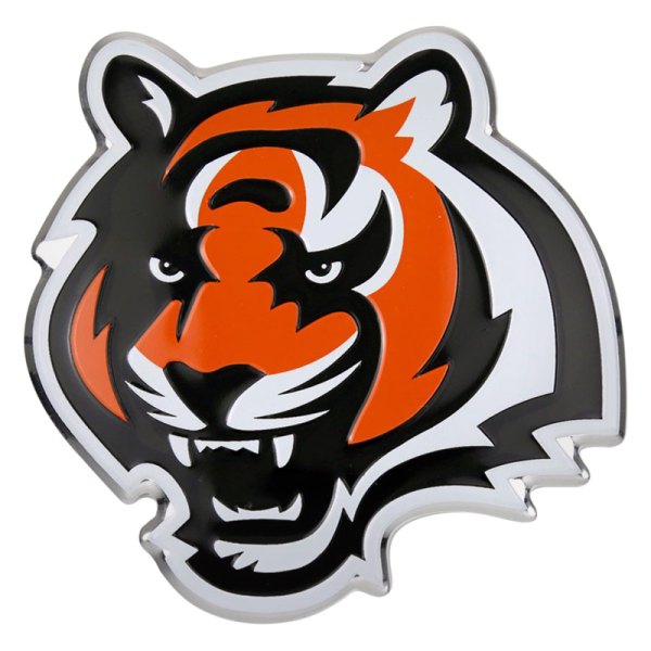 FanMats® - NFL "Cincinnati Bengals" Orange/Black Embossed Emblem
