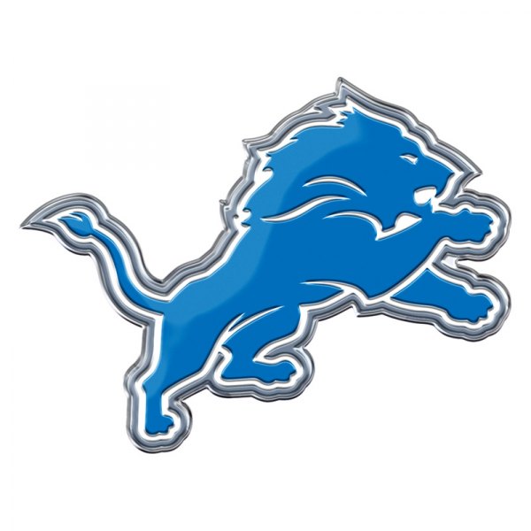 FanMats® - NFL "Detroit Lions" Blue Embossed Emblem