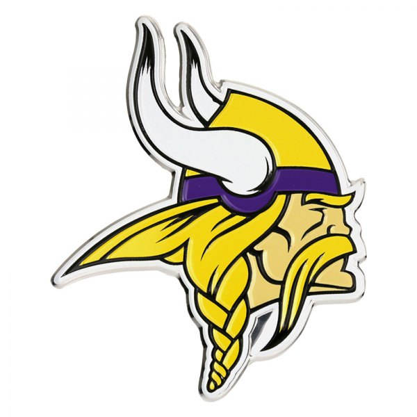 FanMats® - NFL "Minnesota Vikings" Multicolor Embossed Emblem
