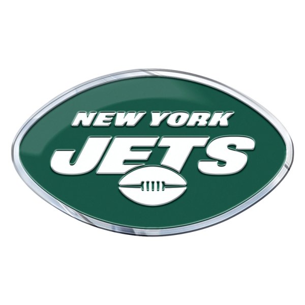 FanMats® - NFL "New York Jets" Multicolor Embossed Emblem