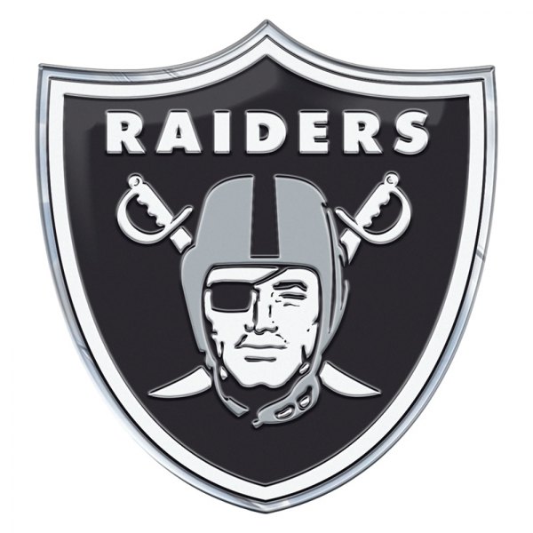 FanMats® - NFL "Oakland Raiders" Multicolor Embossed Emblem