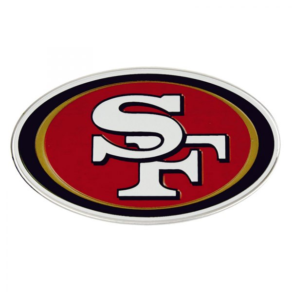 FanMats® - NFL "San Francisco 49ers" Multicolor Embossed Emblem