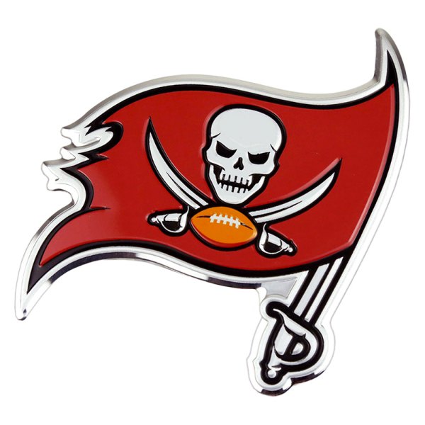 FanMats® - NFL "Tampa Bay Buccaneers" Multicolor Embossed Emblem