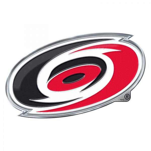 FanMats® - NHL "Carolina Hurricanes" Multicolor Embossed Emblem