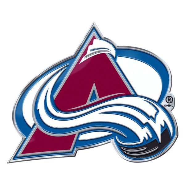 FanMats® - NHL "Colorado Avalanche" Multicolor Embossed Emblem