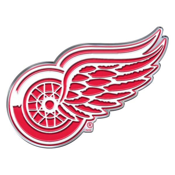 FanMats® - NHL "Detroit Red Wings" Multicolor Embossed Emblem