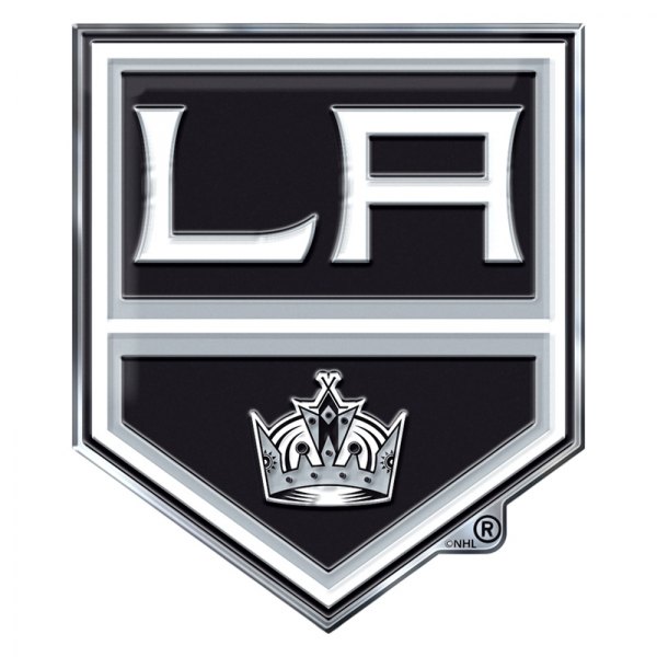 FanMats® - NHL "Los Angeles Kings" Multicolor Embossed Emblem